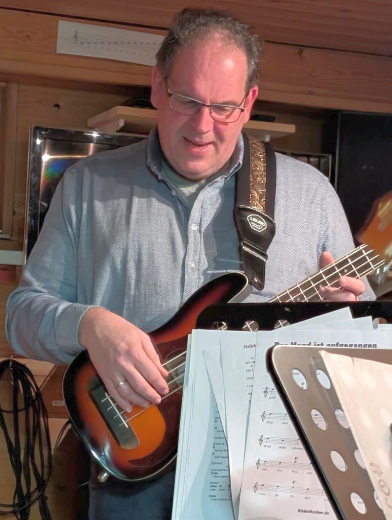 Im Proberaum am 22.12.25 - Fotos von Roswitha